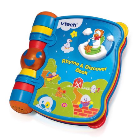 Libro de rimas y descubrimientos para bebés de VTech