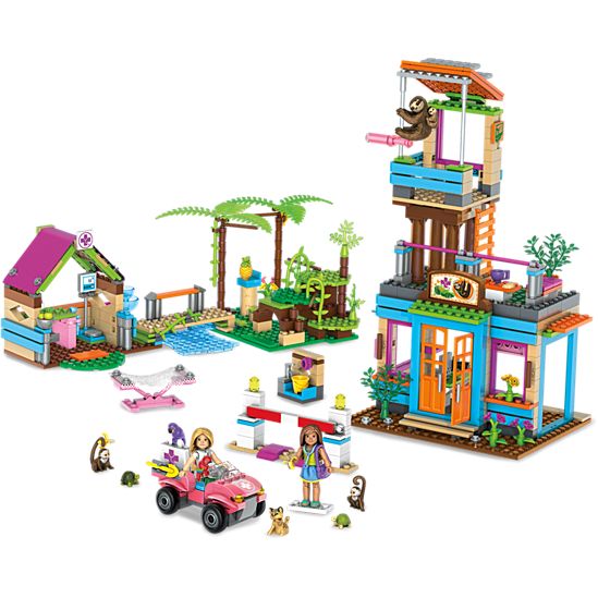 Mega Construx American Girl: El santuario de la selva tropical 2 en 1 de Lea