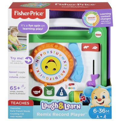 Fisher Price Ríe y Aprende Remix Tocadiscos