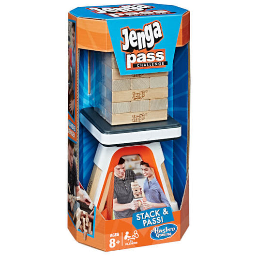 Juego de desafío Hasbro Jenga Pass