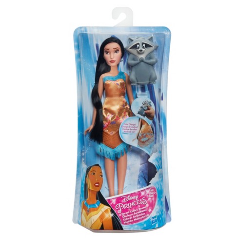 Muñeca Pocahontas con cambio de color de Disney