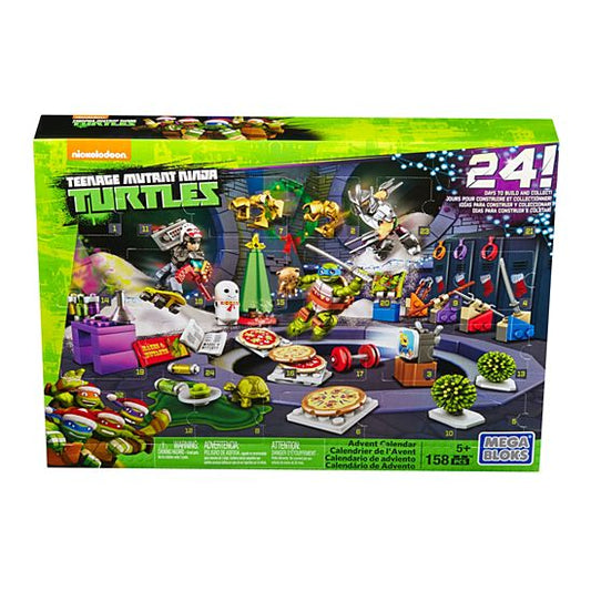 Calendario de Adviento de las Tortugas Ninja Mutantes Adolescentes Mega Bloks