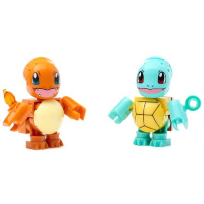 Mega Construx Pokémon Squirtle contra Charmander