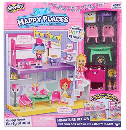 Shopkins Happy Places - Sala de juegos y lavandería Happy Home