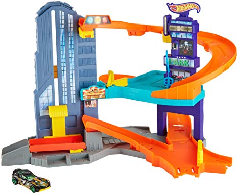 Juego de pistas Speedtropolis de Hot Wheels