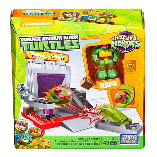 Fábrica de galletas Mega Bloks Teenage Mutant Ninja Turtles Half-Shell Heroes