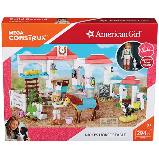 Establos de caballos Nicki American Girl de Mega Bloks