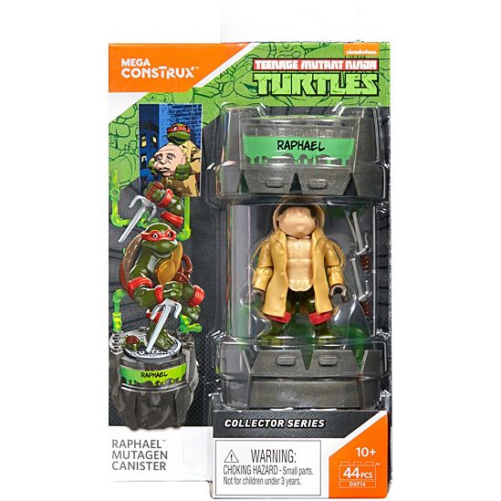 Mega Construx Teenage Mutant Ninja Turtles Serie Clásica Raphael Mutagen Bote