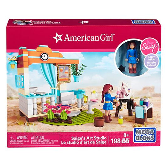 Estudio de arte Mega Bloks American Girl Saige