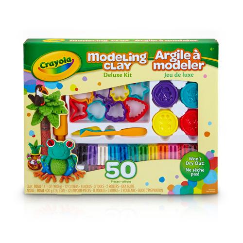 Kit Crayola Plastilina y Kit de Arcilla para Modelar