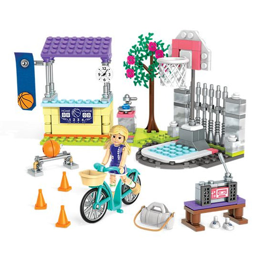 Práctica de baloncesto de Mega Construx American Girl Julie