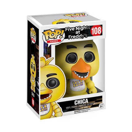 Funko Pop Juegos Cinco Noches en Freddy's Chica