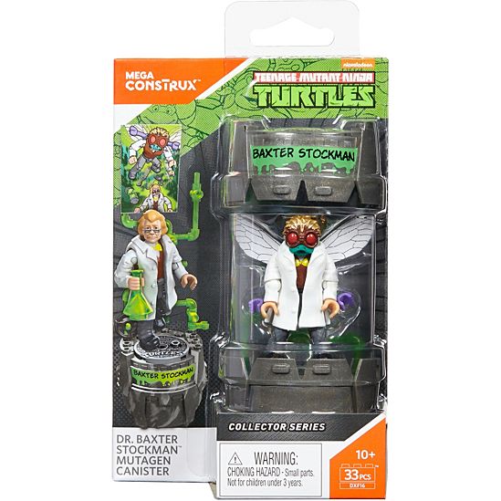 Mega Construx Tortugas Ninja Adolescentes Mutantes Dr. Baxter Stockman Mutágeno Bote