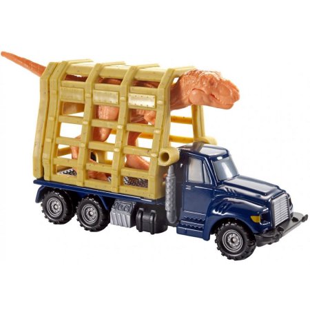 Matchbox Jurassic World Dino Transporters T. Rex Tráiler