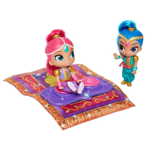 Fisher Price Shimmer and Shine Magic Alfombra Voladora con Muñecas