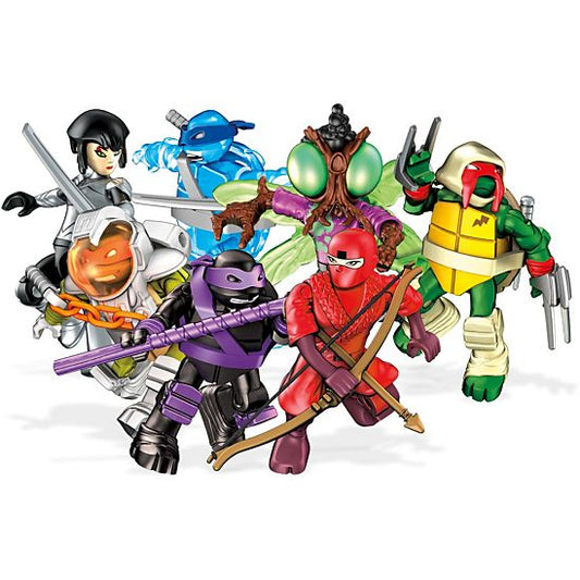 Mega Construx Teenage Mutant Ninja Turtles Micro figuras de acción, Ninja rojo