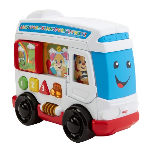 Fisher Price ríe y aprende: aprende en el autobús urbano