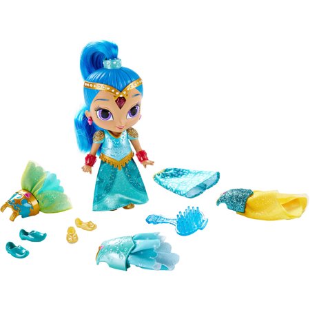 Fisher Price Shimmer and Shine Vestido Mágico Brillo