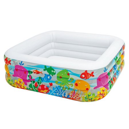 Piscina para acuario marino Intex 62 1/2 x 62 1/2 x 19 1/2 pulgadas