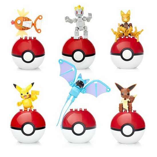 Set de regalo de figuras para construir Pokémon Mega Construx