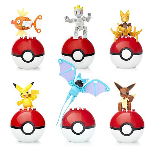 Set de regalo de figuras para construir Pokémon Mega Construx