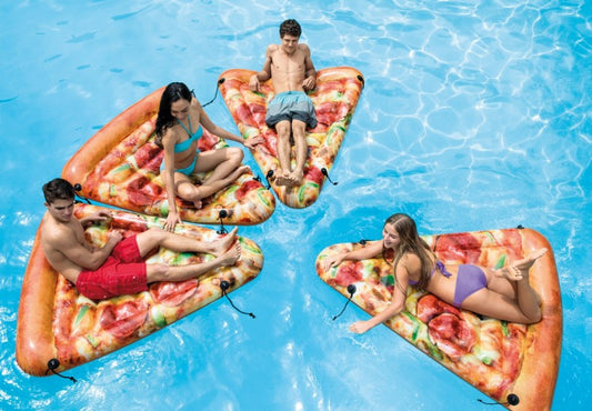 Intex Pizza Slice Mat Flotador para piscina 69 x 57 pulgadas