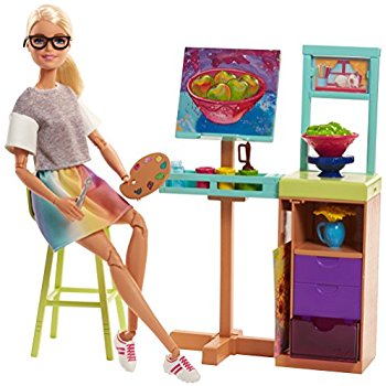 Juego de estudio de arte de Barbie