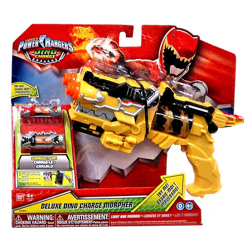 Power Rangers Dino Super Charge - Morpher de carga de Dino de lujo