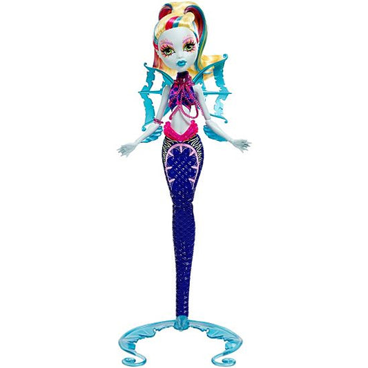 Muñeca Monster High Great Scarrier Reef Glowsome Ghoulfish Lagoona Azul