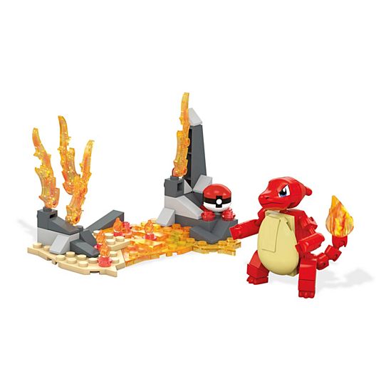 Figura para construir Pokémon Charmeleon de Mega Construx