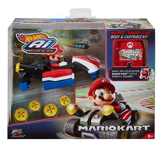 Hot Wheels Ai Mario Kart Mario Accesorio