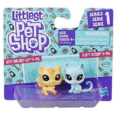 Paquete de 2 mini Littlest Pet Shop